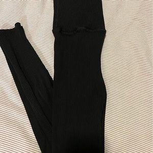 Carbon38 Ribbed leggings